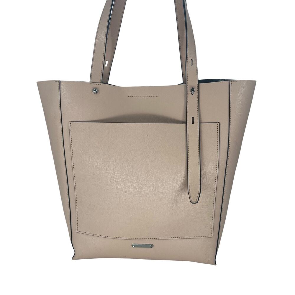 Rebecca Minkoff Stella North South Tote Blush Pink Leather - Picture 2 of 16